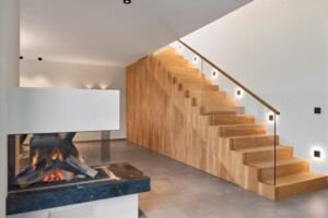 Innenarchitektur Haus T 3 Treppe_Kamin_Berghaus-Architekten-Duesseldorf