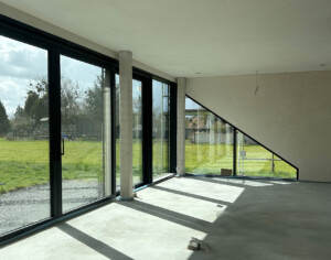 Rohbau des Hauses (F) von Innen