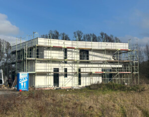 Rohbau von außen